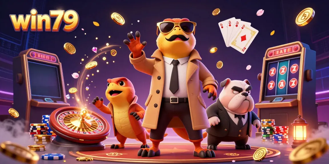 Win79 raptors sneak into a VIP casino, amidst sparkling gems and poker chips